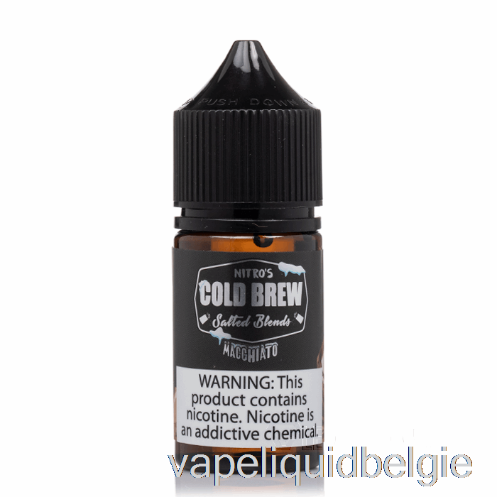 Vape Vloeibare Macchiato - Nitros Koude Brouwzouten - 30 Ml 25 Mg